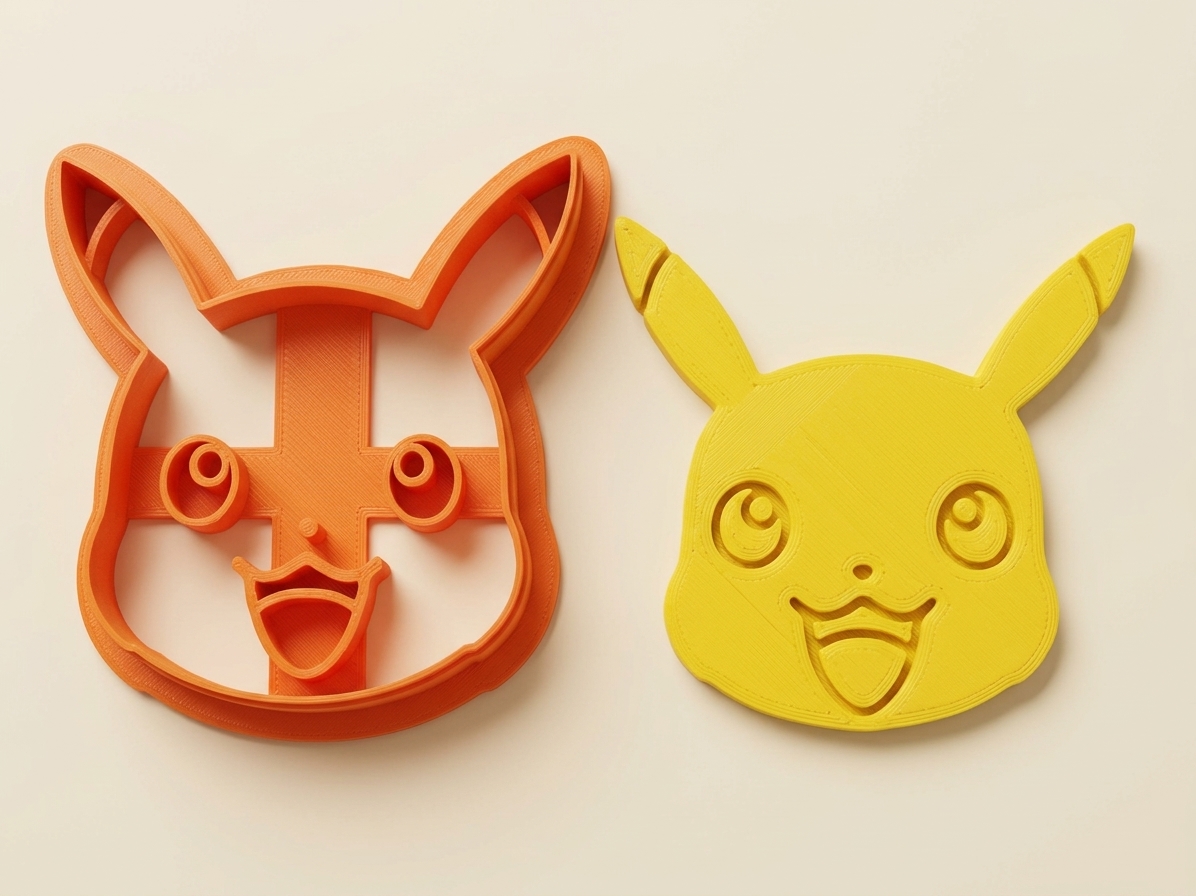 Cortador de Galletas Pikachu - Molde de Repostería