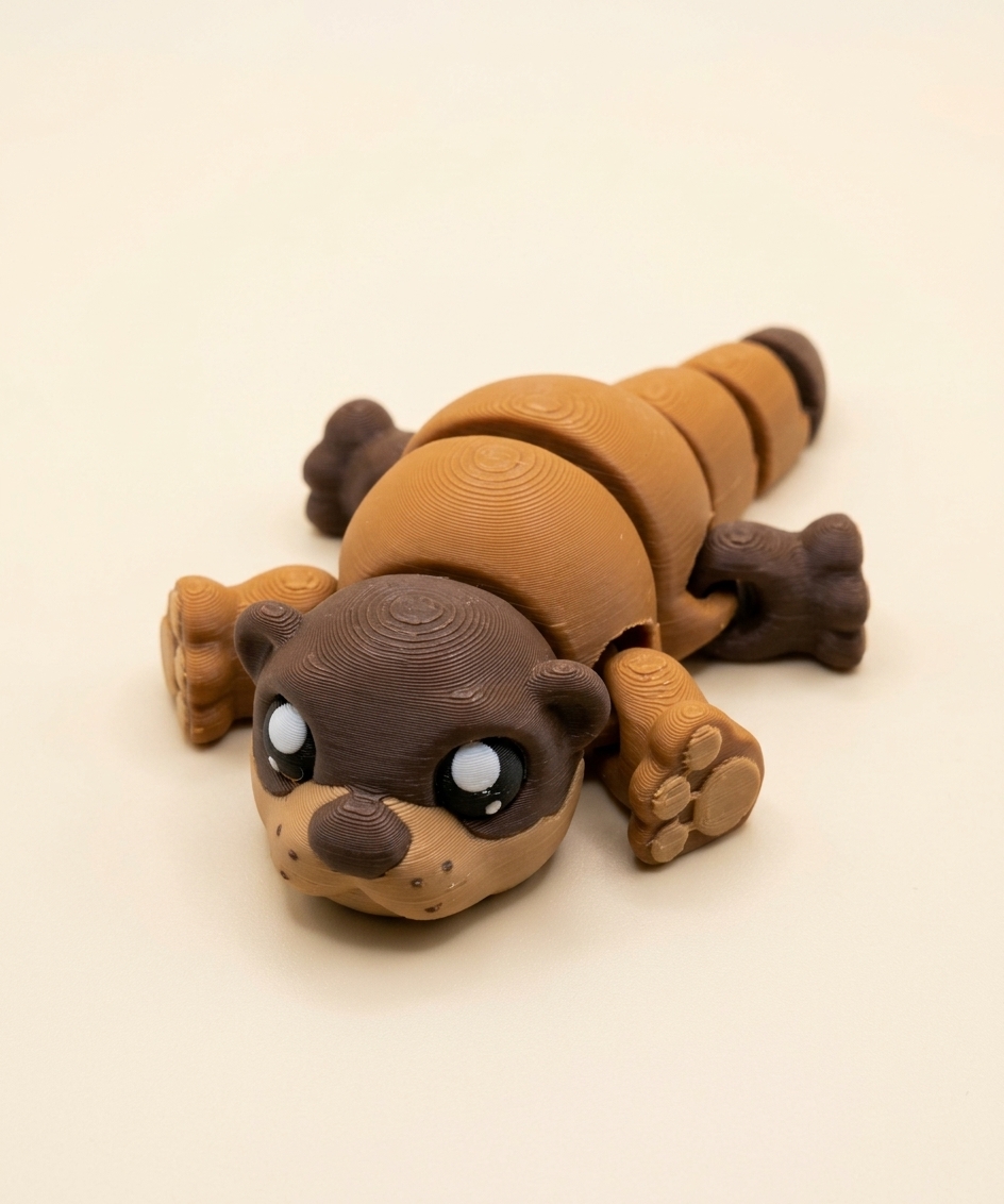 Nutria Articulada Flexi - Juguete Antiestrés