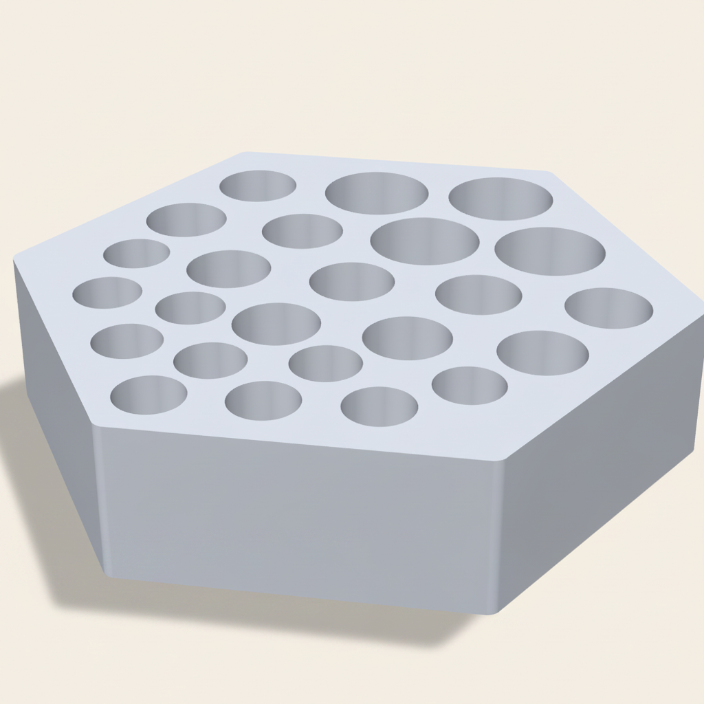 Organizador de Escritorio Hexagonal