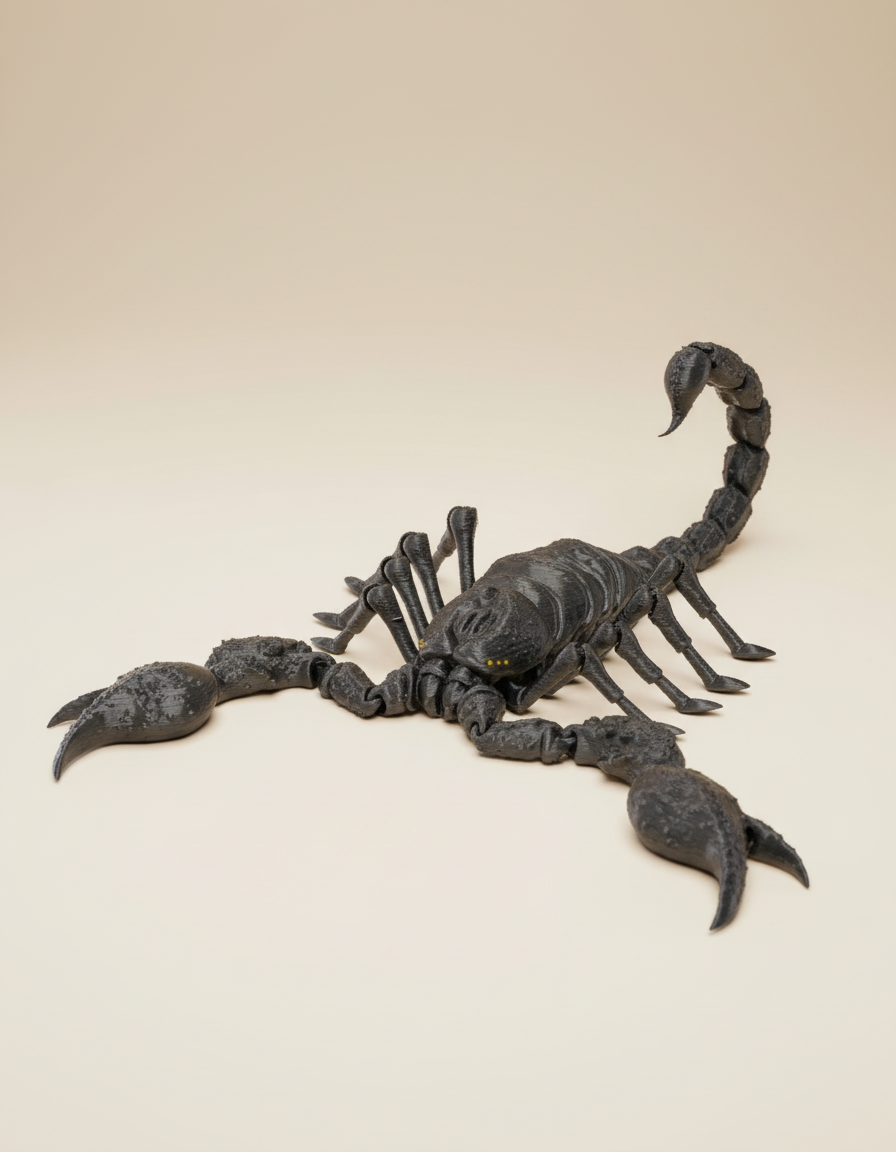 Escorpion Emperador Articulado Flexi